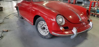 Restoration Project - Porsche 356 B T6 1963 - Before