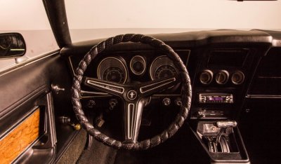 Ford Mustang "Boss" 1973 cockpit view