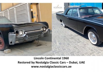 Lincoln Continental 1961 - before & after